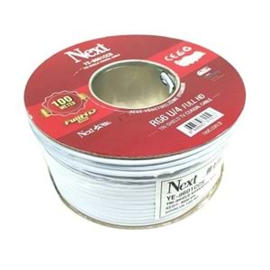 NEXT YE-9601AL RG 6-U/4 TRISHELD 100 METRE ANTEN KABLOSU