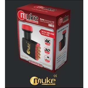 MUKE MK 108 SEKİZLİ ( OCTO ) LNB 0,1 DB FULL HD 3D 4K