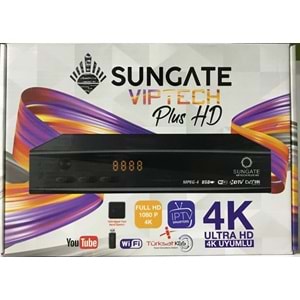 SUNGATE VİPTECH KASALI HD UYDU ALICISI HDMI-SCART