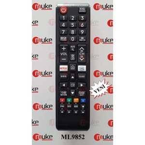 MUKE ML9852 SAMSUNG NETFLİX-PRIME VİDEO TUŞLU SMART TV KUMANDASI