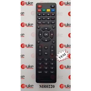 MUKE MR0220 REDLİNE TS80-100-200-300-1000- UYDU KUMANDASI KR0220