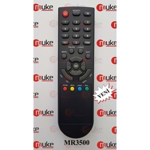 MUKE MR3500 SAMUX 3500-ASTRACOM 3500 FTA UYDU KUMANDASI KR3500