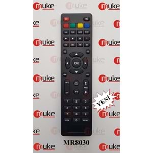 MUKE MR8030 ROSE 8830HD-DİGİPOLE 88 UYDU KUMANDASI KR8030