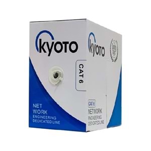 KYOTO CAT6 INTERNET KABLOSU UTP INDOOR 305 MT