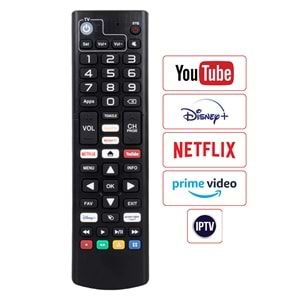 MUKE ML0341 DREAMSTAR ANDROID NETFLIX-YOUTUBE-PRIME VIDEO TUŞLU TV UYUMLU UYDU KUMANDASI