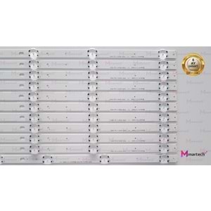 VESTEL-SEG-REGAL-FINLUX HILEVEL-TOSHIBA-TECHWOOD 65İNCH 65TU7040 LED BAR HK542