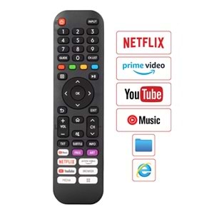 MUKE ML0203 AWOX EN2J30H NETFKIX YOUTUBE PRIME VIDEO TUŞLU TV KUMANDA