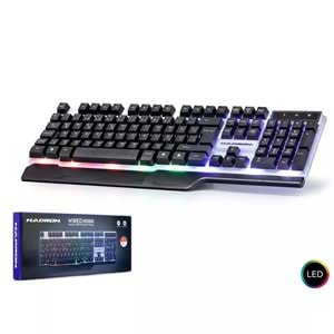 HADRON HD-860 LEDLİ OYUN Q KLAVYE USB KABLOLU