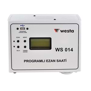 WESTA 014 EZAN SAATİ
