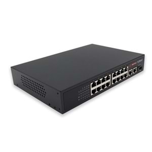WELLBOX HC-G16F02G1SFPN 16+2 POE SWITCH 16X10/100M ,