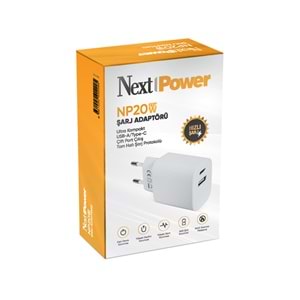 NEXTPOWER NP20W 20 WATT HIZLI ŞARJ ADAPTÖRÜ