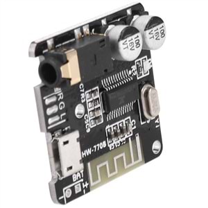 OTO TEYP BLUETOOTH 5.0 ÇEVİRİCİ KİTİ HARİCİ BATARYA DESTEKLİ ŞARJ MODÜLLÜ (30X30 MM)