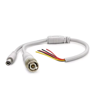 HADRON HDX-5531 POWER KABLO& BNC 30CM HAZIR KABLO