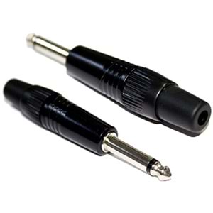 OEM NOTRİX METAL MONO 6,3mm JACK SİYAH