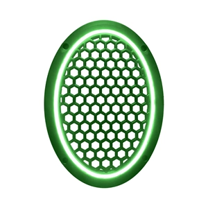 OEM OVAL HOPARLÖR KAPAĞI YEŞİL NEON LEDLİ (2 ADET)