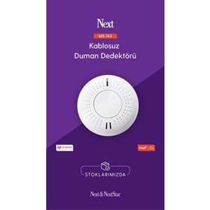 NEXT MS-763 KABLOSUZ DUMAN DEDEKTÖRÜ