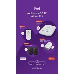 NEXT KABLOSUZ 4G/LTE ALARM SETİ