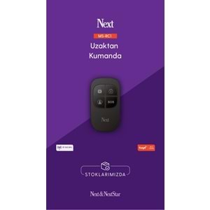 NEXT MS-RC1 ALARM KİTİNİN UZAKTAN KUMANDASI