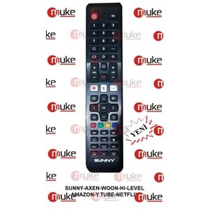 MUKE ML0251 SUNNY-AXEN-WOON-HI LEVEL SMART TV KUMANDASI