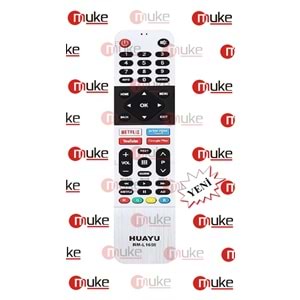 MUKE ML9715 ARCELIK-BEKO-GRUNDIG-RML1659 NETFLIX-YTUBE-GOOGLE PLY TUŞLU SMART TV KUMANDASI
