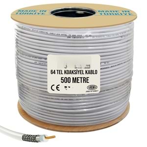 RUBICON RG6/U4 CCS 64 TEL ANTEN KABLOSU 500 METRE