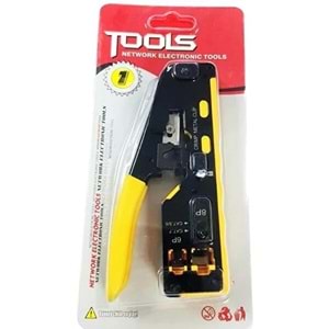 WELLBOX CMT-12 CAT6-7 RJ45-RJ11 SIKMA PENSESİ