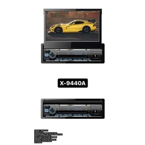 FOR-X X-9440A INDASH OTO TEYP 2GB RAM / 32GB ROM 7