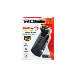 ROSE RUN PRO MİNİ SCART DİJİTAL UYDU ALICI