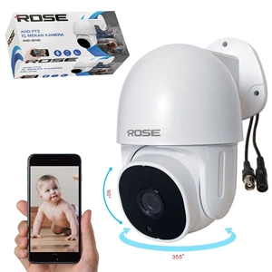 ROSE AHD-30100 PTZ İÇ MEKAN DOME KAMERA 3,6MM IP66