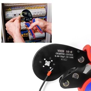 ROSE RC-896 Vxc9 10-4n Terminal Sıkma Pensesi