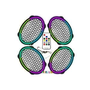 OEM OVAL HOPARLÖR KAPAĞI PİXEL LED 1 TAKIM ( 4 ADET )