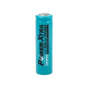Power-Xtra IFR14500 - 3,2V 600 Mah LiFePO4 Şarjlı Pil
