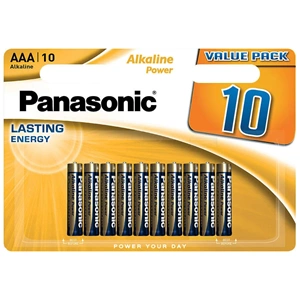 PANASONIC LR03 1,5V AAA İNCE KALEM PİL 12'Lİ KARTELA