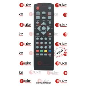 MUKE MR0730 KORAX MİNİ BOX UYDU KUMANDASI