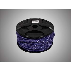 FOR-X xml-16p 16GA 100MT MOR-BEYAZ BÜKÜMLÜ OFC HOPARLÖR KABLOSU