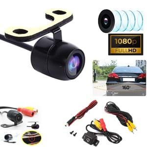 AHD GENİŞ AÇILI ARAÇ GERİ GÖRÜŞ KAMERASI NTSC