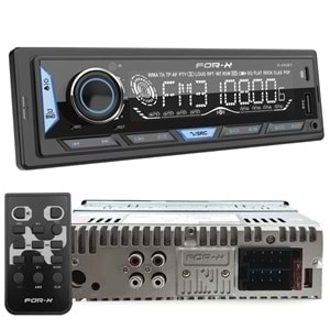 FOR-X X-402BT OTO TEYP BLUETOOTH 5.1 MAX POWER 60Wx4CH
