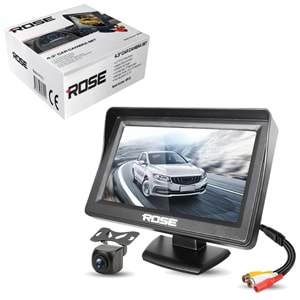 ROSE MR-06 4,3'' GERİ GÖRÜŞ MONİTÖRÜ VE KAMERASI