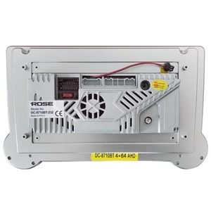 ROSE DC-8710BT-464 Android 10.1'' 4GB+64GB TABLET MULTİMEDYA