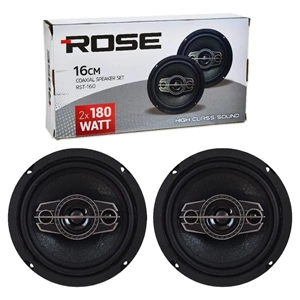 ROSE RST-160 16 CM 2x180w 2 ADET TWEETERLI KOAKSİYEL HOPARLÖR