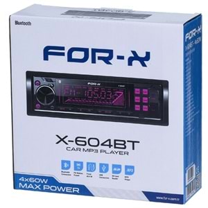 FOR-X 604BT OTO TEYP