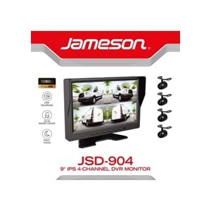 JAMESON JSD-904 ARAÇ İÇİ DVR KAYIT CİHAZI 4 KAMERA DAHİL SET