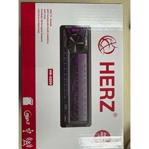 HERZ HR-5200 OTO TEYP 4X75 USB/TF DESTEĞİ /MP3 AUX GİRİŞİ/FM RADYO