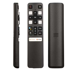 OEM HRL-9642 TCL RC802V FNR1/HTC120 LCD TV KUMANDASI Netflix Youtube Tuşlu Akıllı