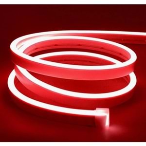 OEM 12V 5MT NEON LED KIRMIZI 2,5CM KESİLEBİLİR