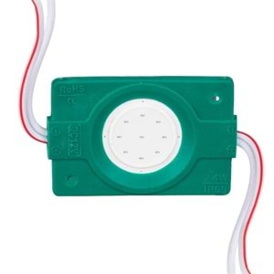 OEM 12V 2,4W COB YUVARLAK MODÜL LED YEŞİL