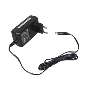 OEM ES-1201 12 VOLT 1 AMPER PLASTİK KASA ADAPTÖR 5.5X2.5 MM