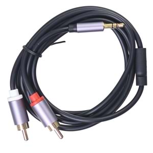 TUNEX TAV-150 3.5MM TO 2RCA 1,5M AUX KABLO