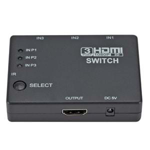 HDMI Switch 3 Giriş 1 Çıkış Kumandalı FHD3-1