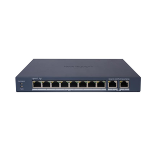 HIKVISION DS-3E1310P-EI/M 8 PORT 10/100 8 PORT POE+ 2 PORT UPLINK 60W YONETILEMEZ SWITCH
